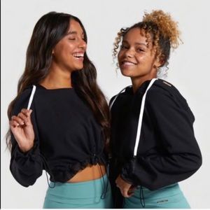 GYMSHARK X WHITNEY Whitney BLACK Hoodie